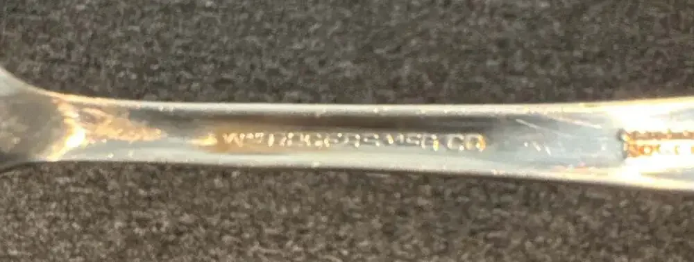 Wm. Rogers Mfg. Co. Original Rogers Silver-Plated Pierced  Server Spoon
